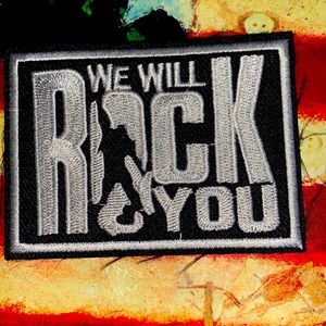 We Will Rock You patch
